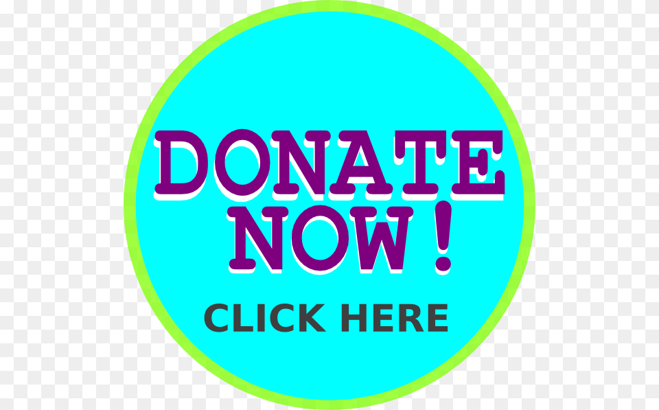 Donate Button Clipart Download, Logo, Sticker, Disk Png Image