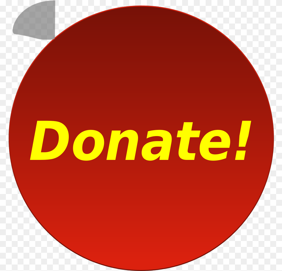 Donate Button Svg Clip Art For Web Clip Art Circle, Logo, Sign, Symbol, Disk Free Transparent Png