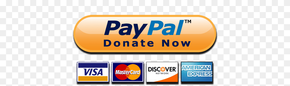 Donate Now Paypal And Cards Button, Text, Logo Png Image