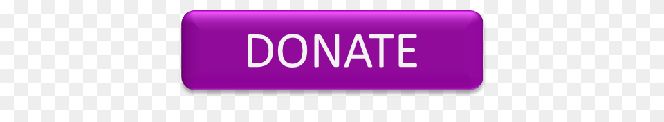 Donate Purple Button, Text Free Png