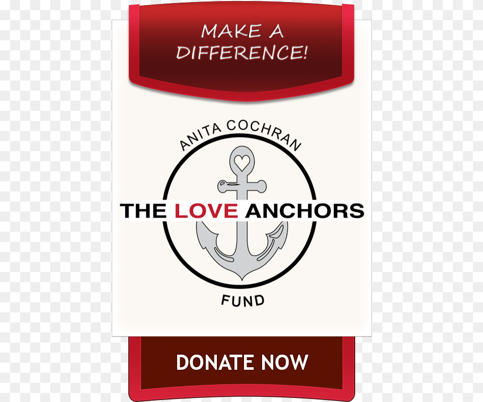 Donate To The Love Anchors Fund Badge, Electronics, Hardware, Hook, Anchor Free Png