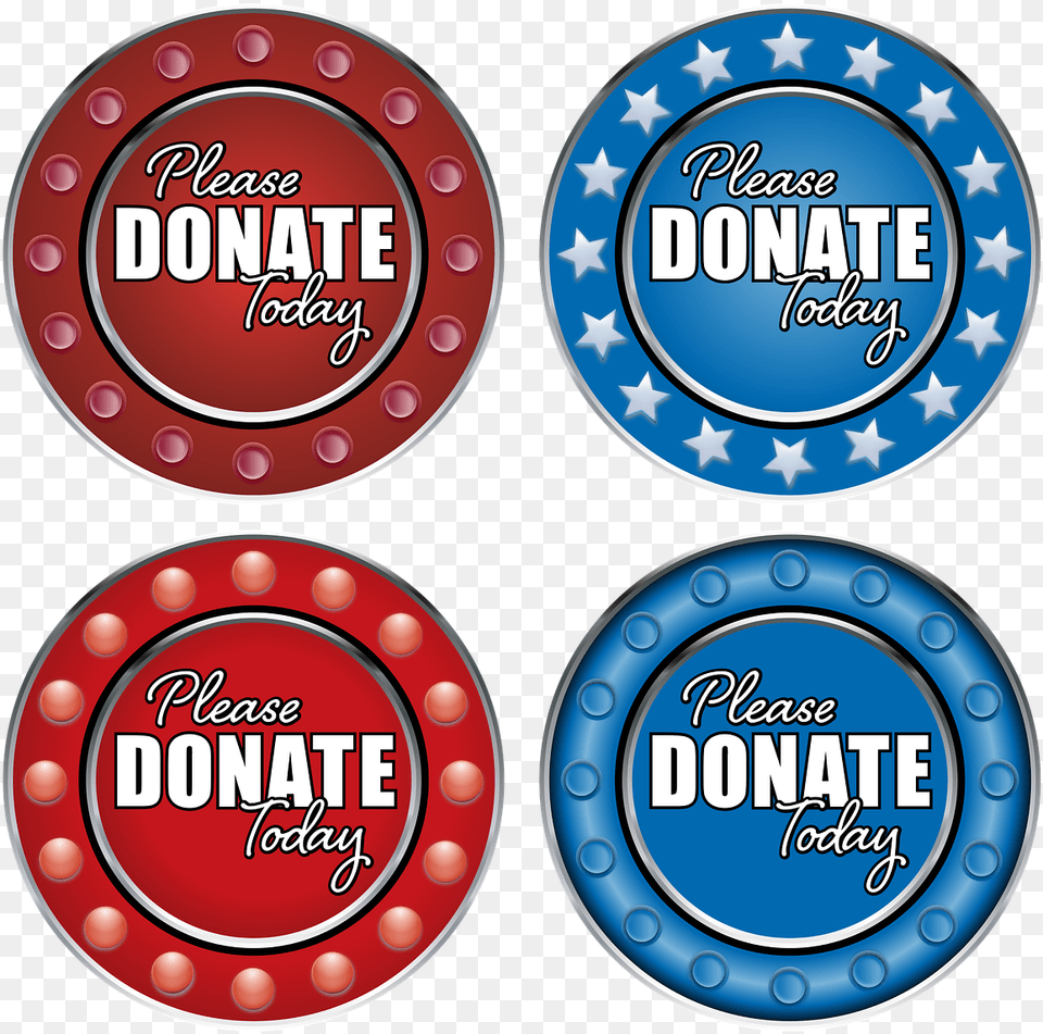 Donate Today Circle Vector Graphic On Pixabay, Badge, Logo, Symbol, Disk Free Png