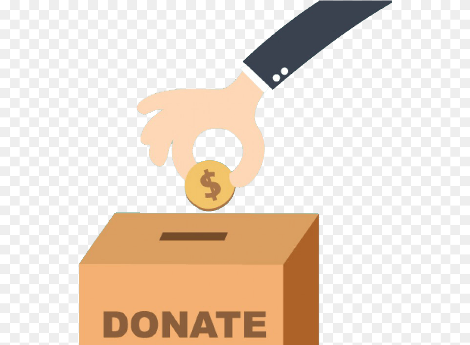 Donate Vectors Donation Vector Image, Box, Cardboard, Carton, Package Free Png
