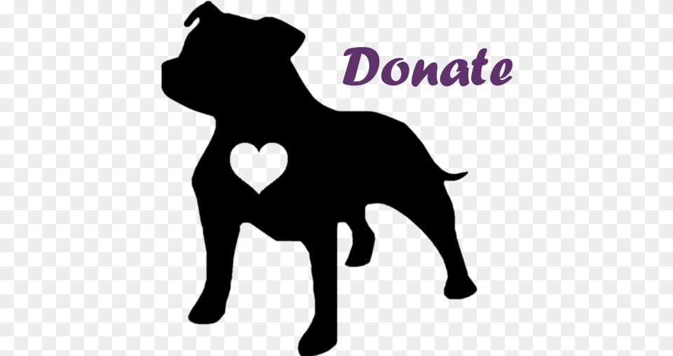 Donate Via Paypal Or Credit Card Staffbull Terrier Throw Blanket, Silhouette, Baby, Person, Animal Free Png Download