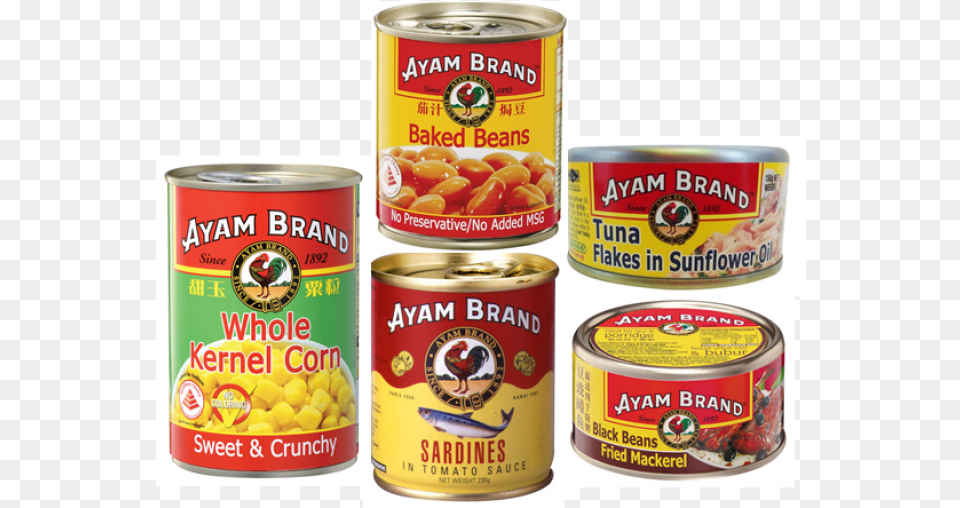Donation Box Set 3b Ayam Brand Premium Coconut Milk, Aluminium, Can, Canned Goods, Food Png Image