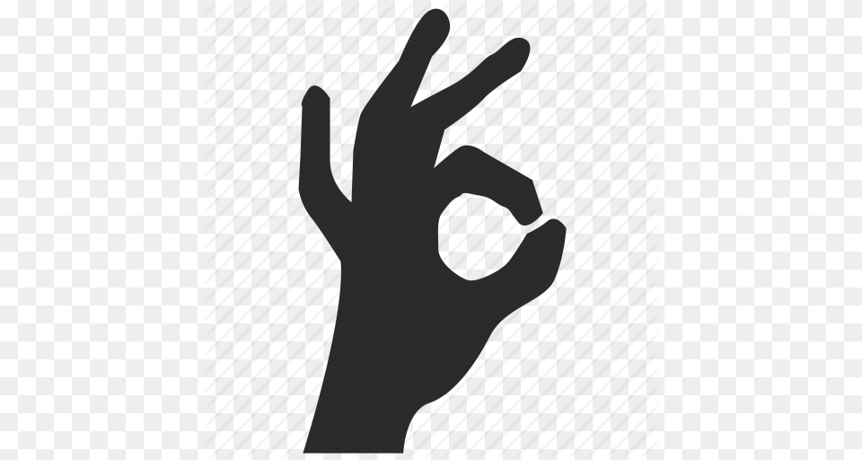 Done Fingers Gesture Good Ok Okay Well Icon, Clothing, Glove, Body Part, Finger Png Image