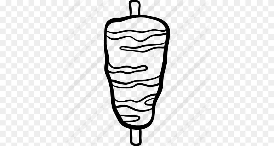 Doner Kebab, Gray Png