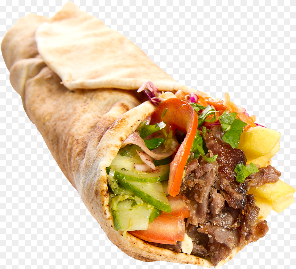 Doner Kebab Shawarma, Food, Sandwich Wrap, Bread, Burger Free Transparent Png