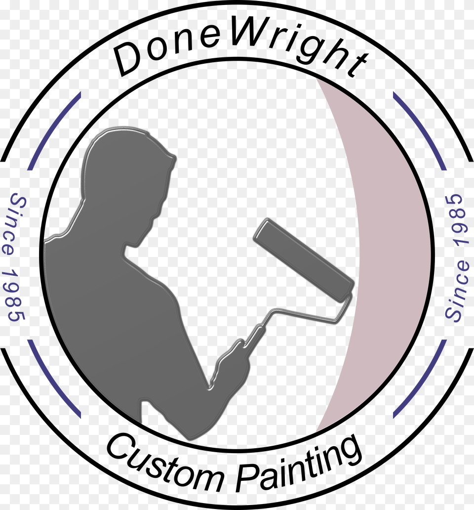Donewright Custom Painting Logo Painters Man, Photography, Nature, Night, Outdoors Free Png