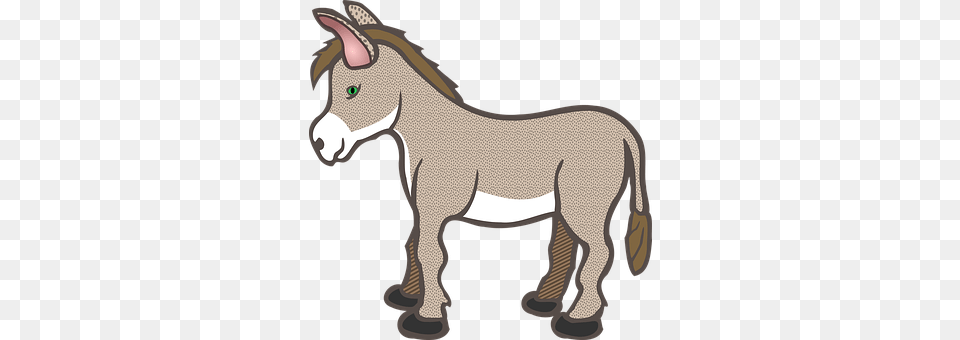 Donkey Animal, Mammal Free Transparent Png