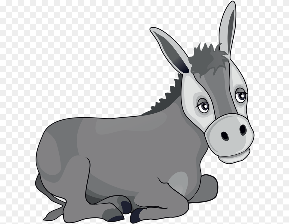 Donkey Christmas Clip Art Nativity Donkey Clipart, Animal, Dinosaur, Reptile, Mammal Png Image