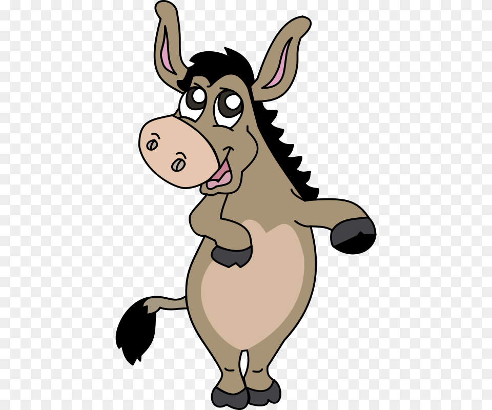 Donkey Clip Art, Animal, Mammal, Baby, Person Free Png Download