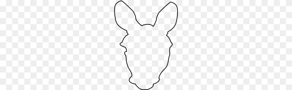 Donkey Clip Art, Gray Free Png Download