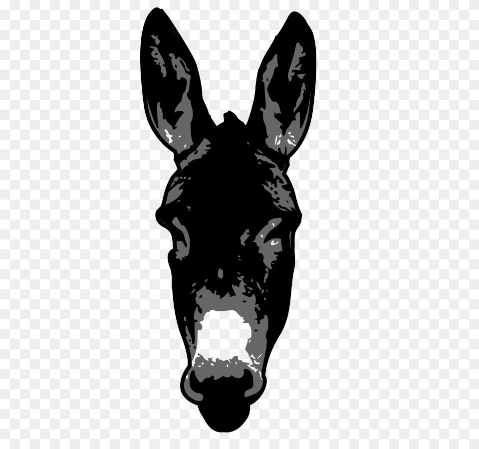 Donkey Clip Arts For Web, Stencil, Person, Animal, Mammal Png Image