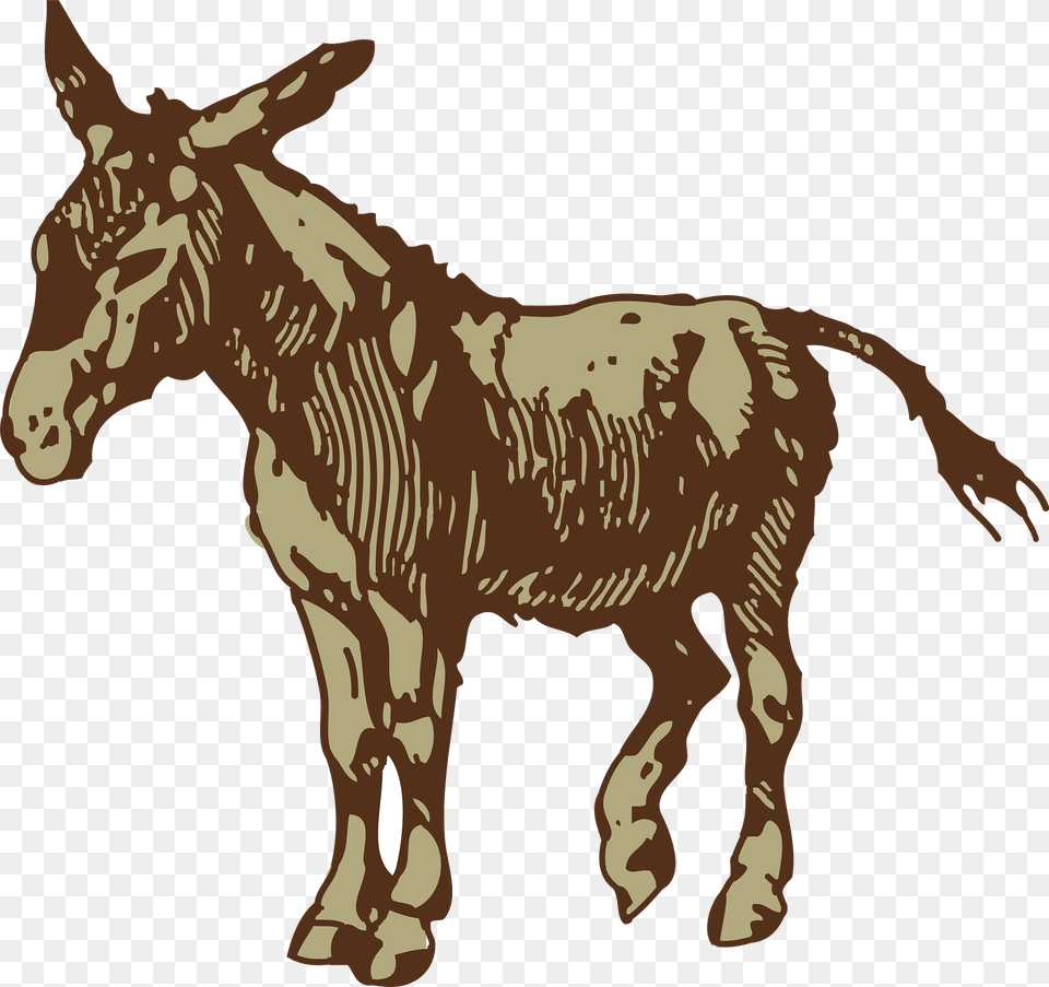 Donkey Clipart, Animal, Mammal, Antelope, Wildlife Png