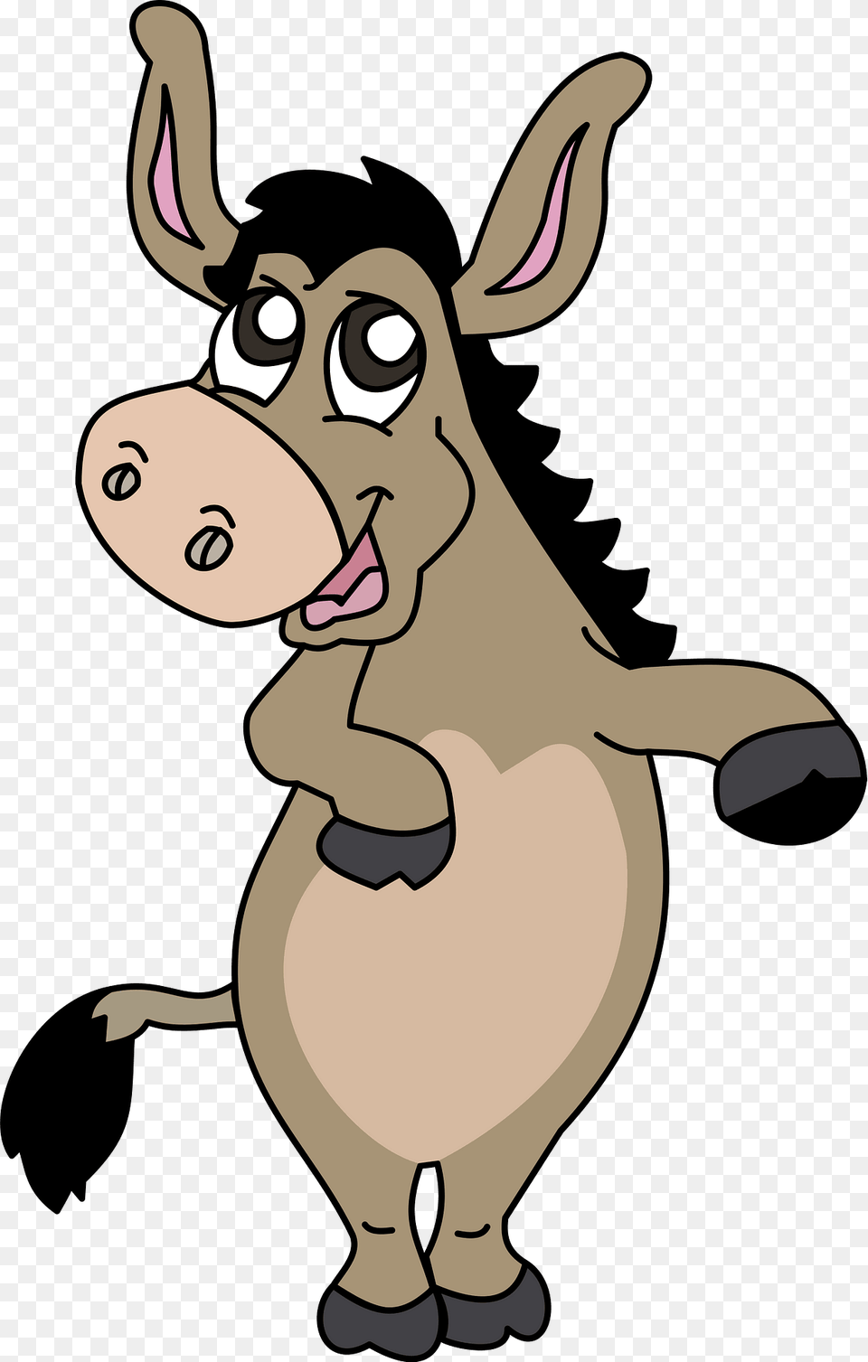 Donkey Clipart, Baby, Person, Face, Head Free Transparent Png