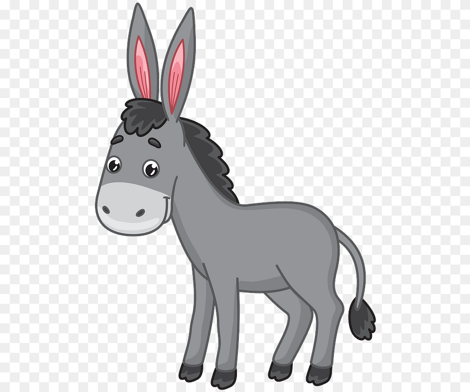 Donkey Clipart, Animal, Mammal Free Png