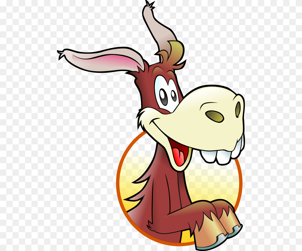 Donkey Clipart Cartoon, Baby, Person Free Transparent Png