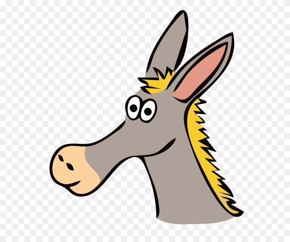 Donkey Clipart Mule, Animal, Mammal, Fish, Sea Life Png Image