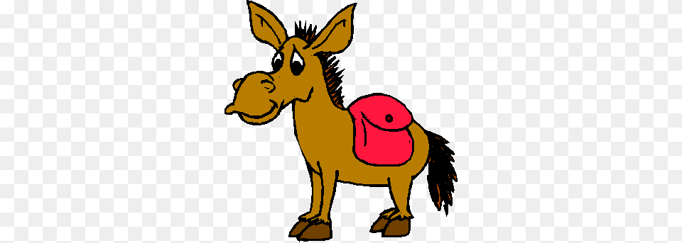 Donkey Clipart Smart, Baby, Person, Animal, Mammal Free Transparent Png