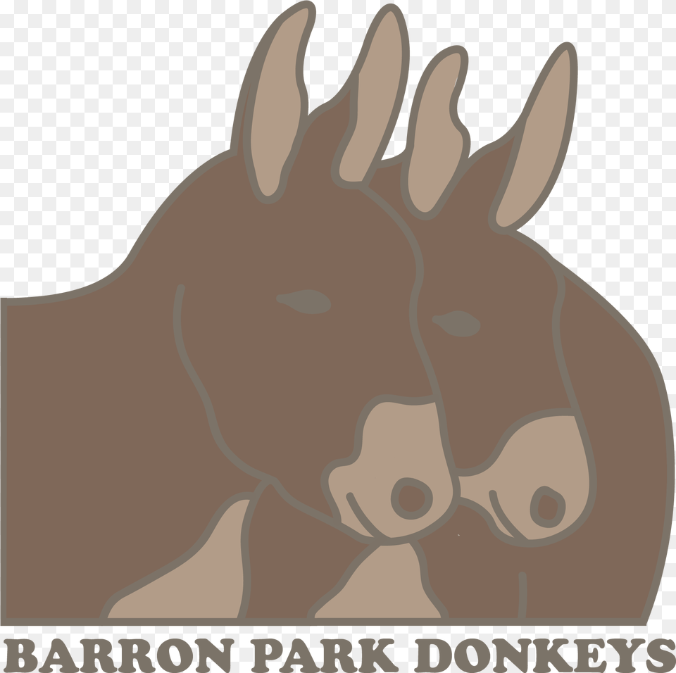 Donkey Head Cartoon, Animal, Mammal Free Png Download