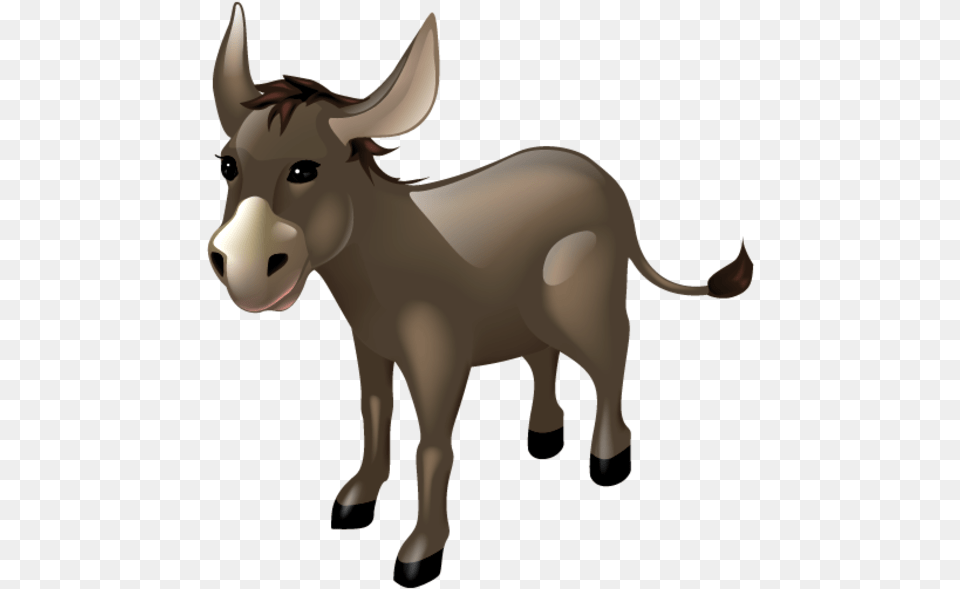 Donkey Icon, Animal, Mammal, Cattle, Cow Png Image