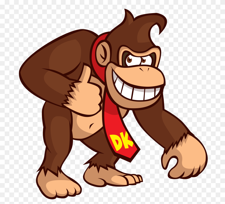 Donkey Kong, Cartoon, Face, Head, Person Free Png