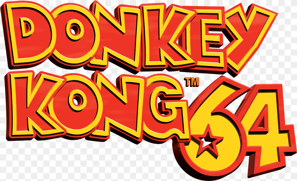 Donkey Kong 64 Logo, Dynamite, Weapon Free Png Download