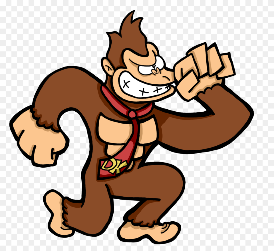 Donkey Kong, Baby, Person, Cartoon, Face Png