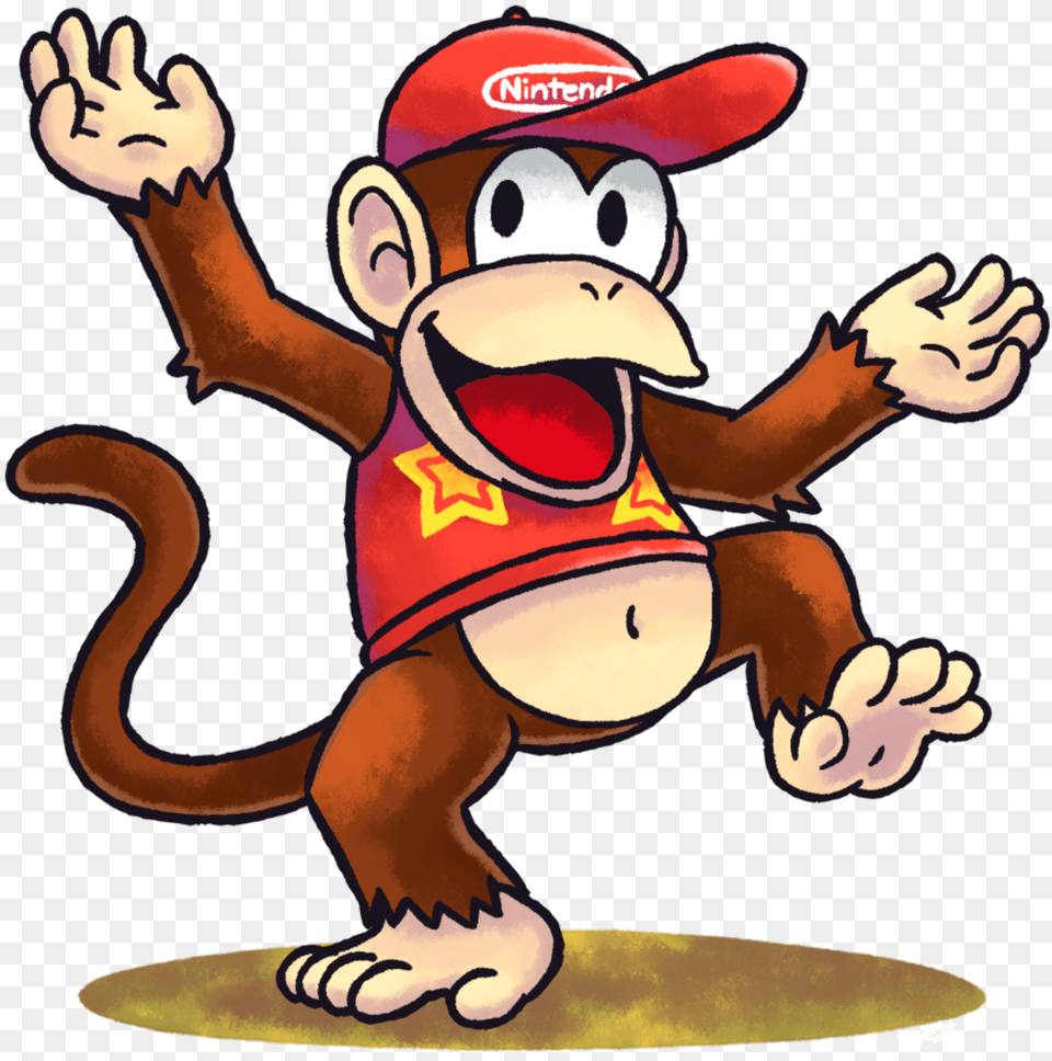 Donkey Kong And Co On Supermario Club, Baby, Person Free Transparent Png