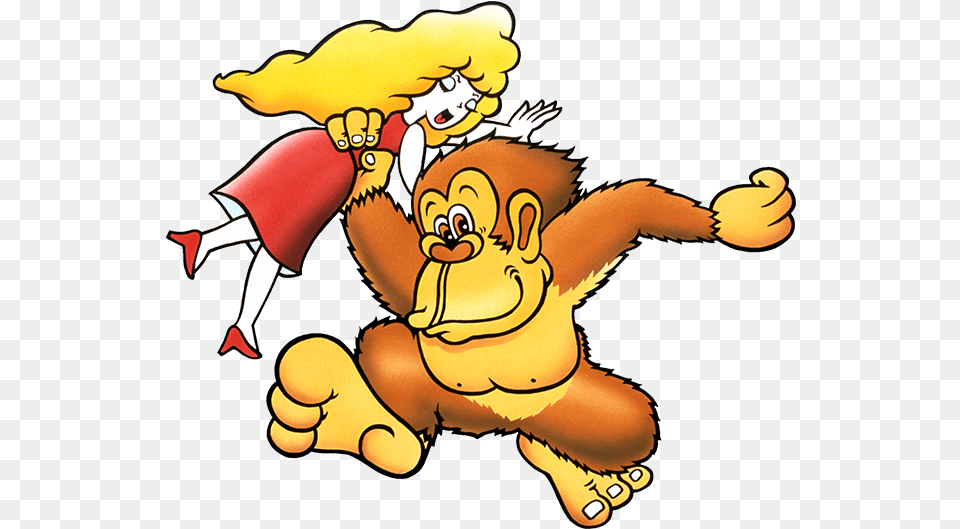 Donkey Kong And Lady Spirit, Baby, Person, Face, Head Png Image