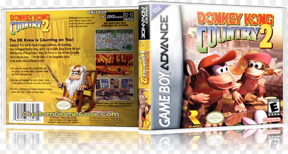 Donkey Kong Country 2 Gba, Baby, Person, Toy, Face Free Transparent Png