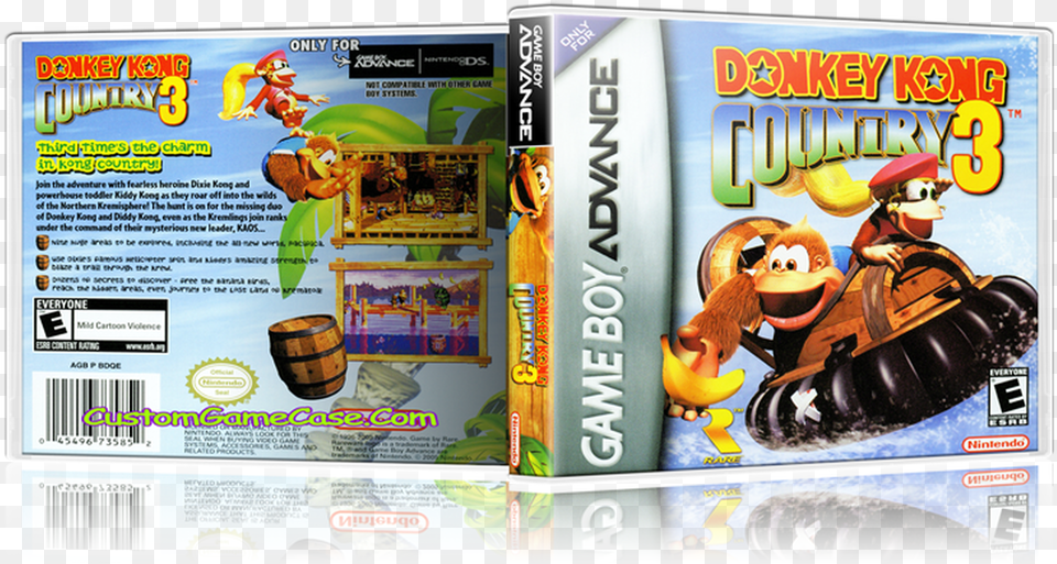 Donkey Kong Country 3 Donkey Kong Country Trilogy Gba, Person, Toy, Book, Publication Free Transparent Png