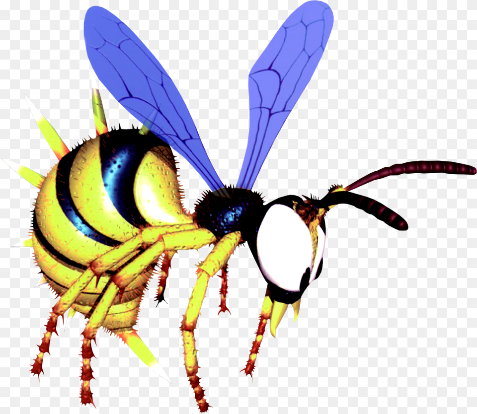 Donkey Kong Country Hornet, Animal, Bee, Insect, Invertebrate Png Image