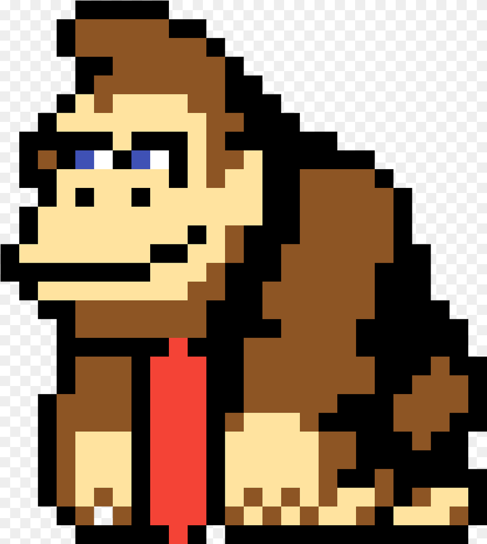 Donkey Kong Country Pixel Art Free Png
