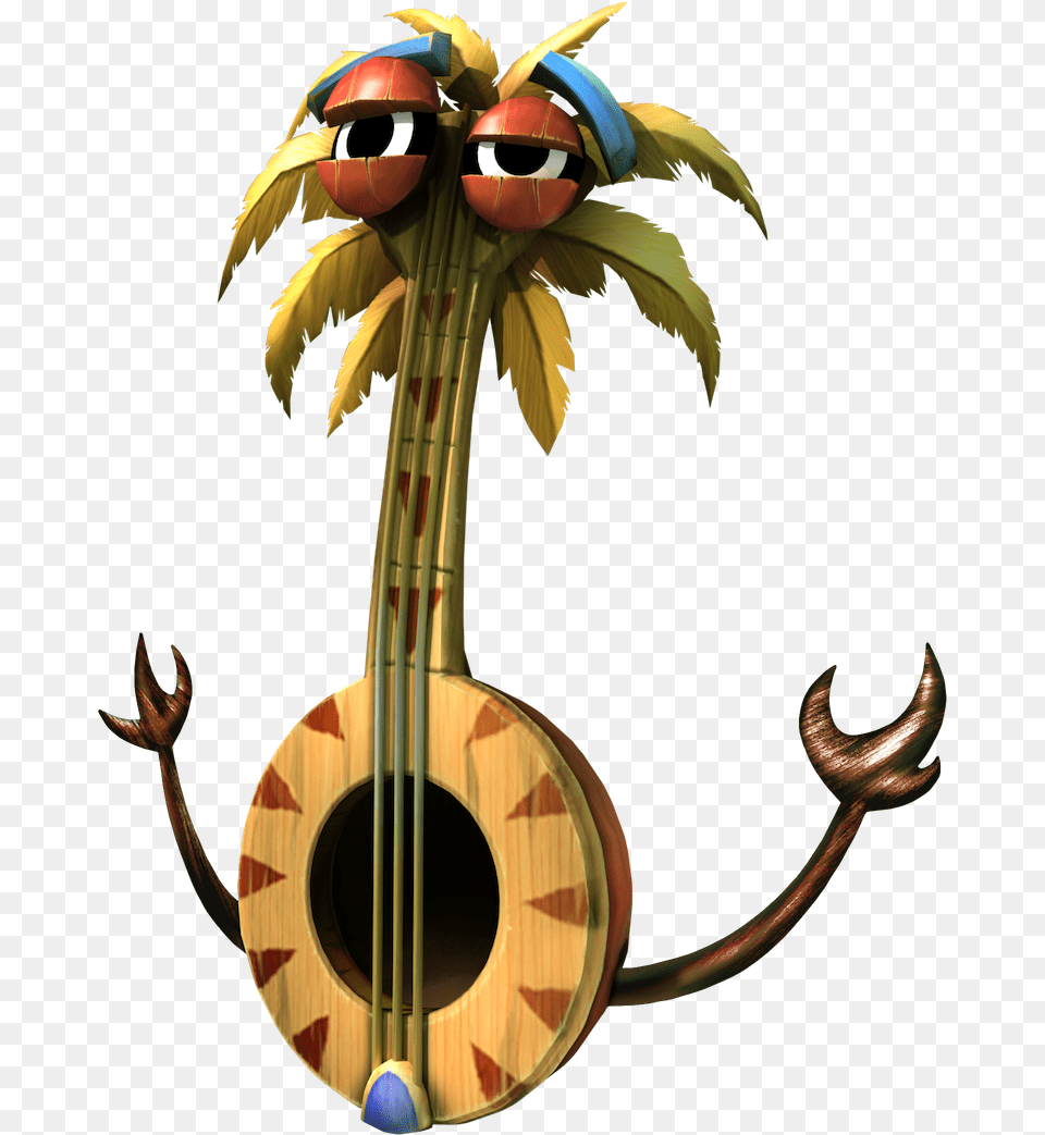 Donkey Kong Country Returns Banjo, Person, Musical Instrument Png