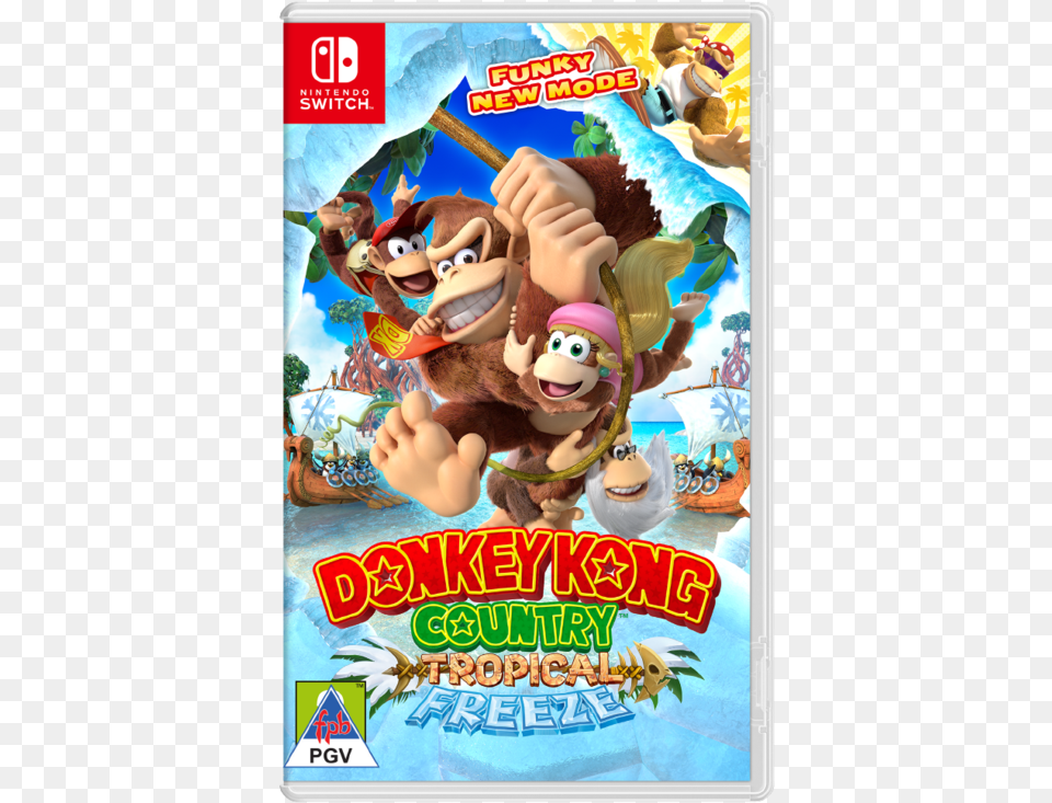 Donkey Kong Country Tropical Freeze, Baby, Person Png Image