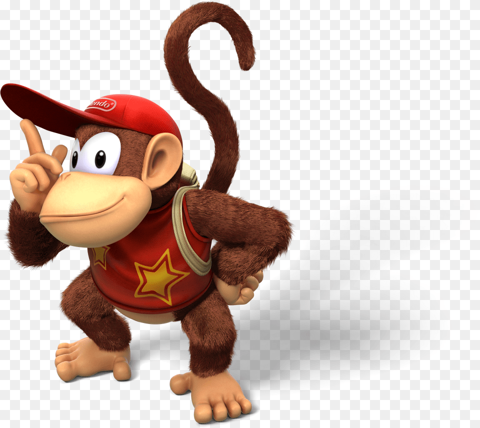 Donkey Kong Country Tropical Freeze Diddy Kong Png Image