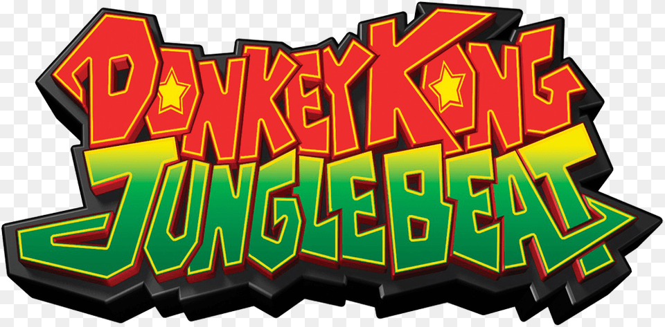 Donkey Kong Jungle Beat Logo, Art, Graffiti, Dynamite, Weapon Free Transparent Png
