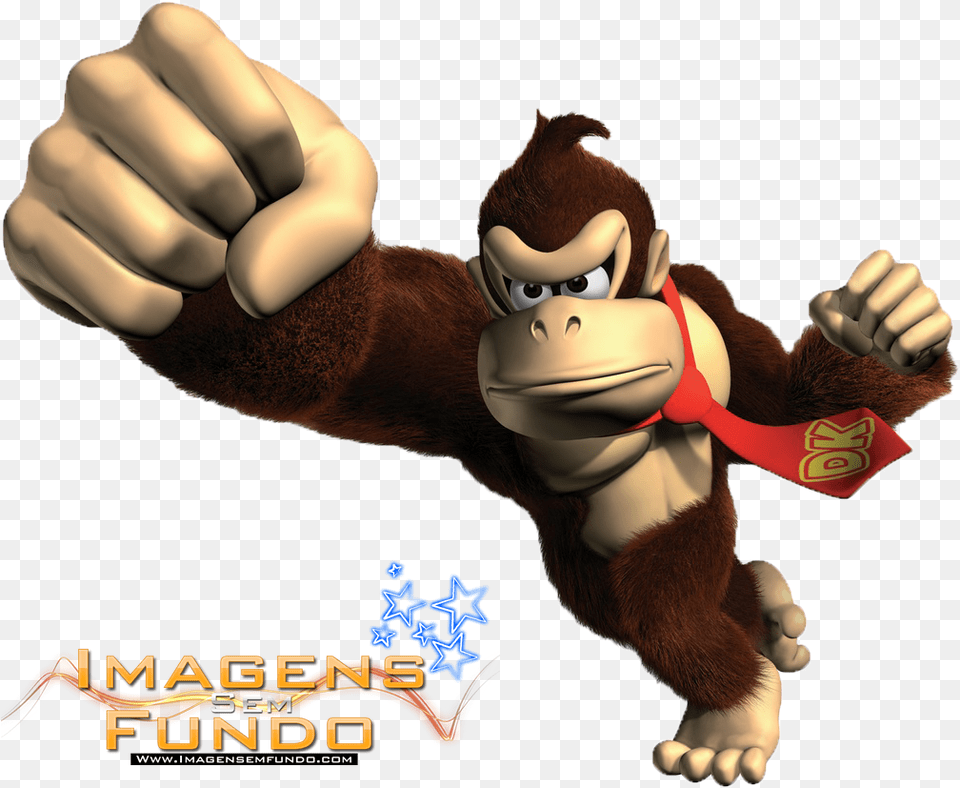 Donkey Kong Jungle Beat Super Smash Brothers Donkey Kong, Toy, Body Part, Hand, Person Free Png