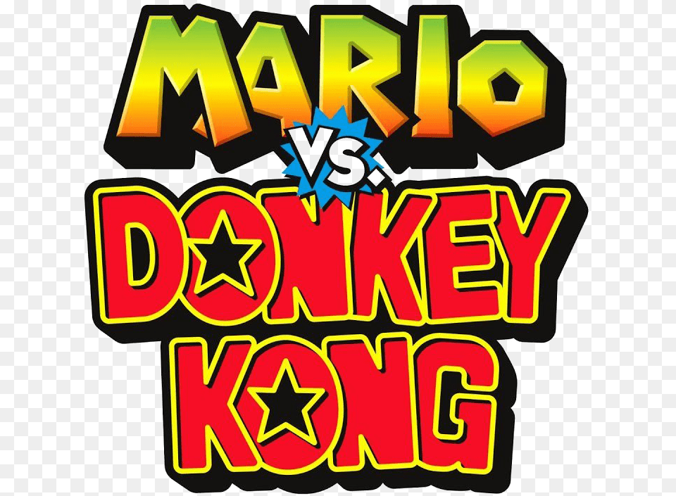 Donkey Kong Logo Mario Vs Donkey Kong Png