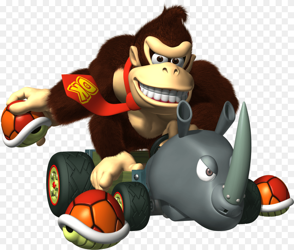 Donkey Kong Mario Kart Donkey Kong On Ds Png Image