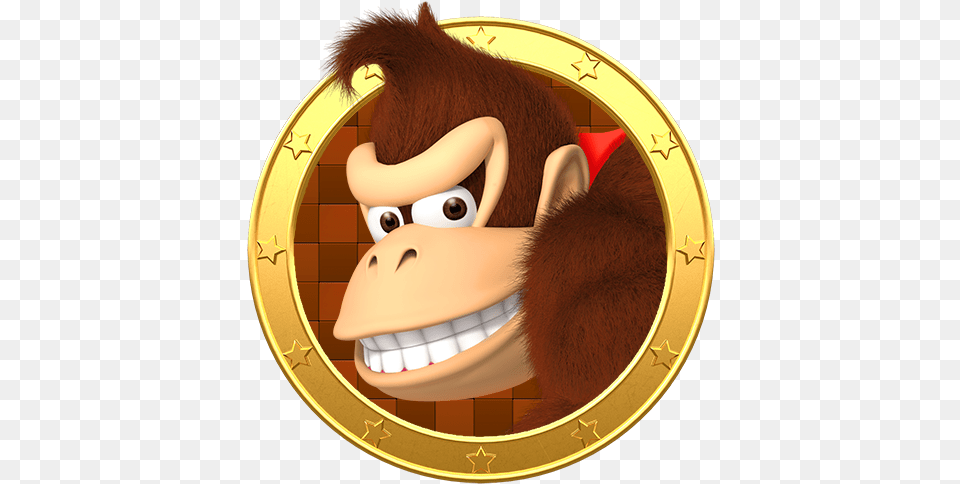 Donkey Kong Mario Party Star Rush Donkey Kong, Gold, Animal, Cat, Mammal Free Png