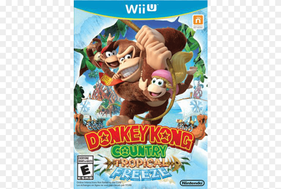 Donkey Kong Nintendo Wii U, Teddy Bear, Toy, Advertisement, Poster Png Image