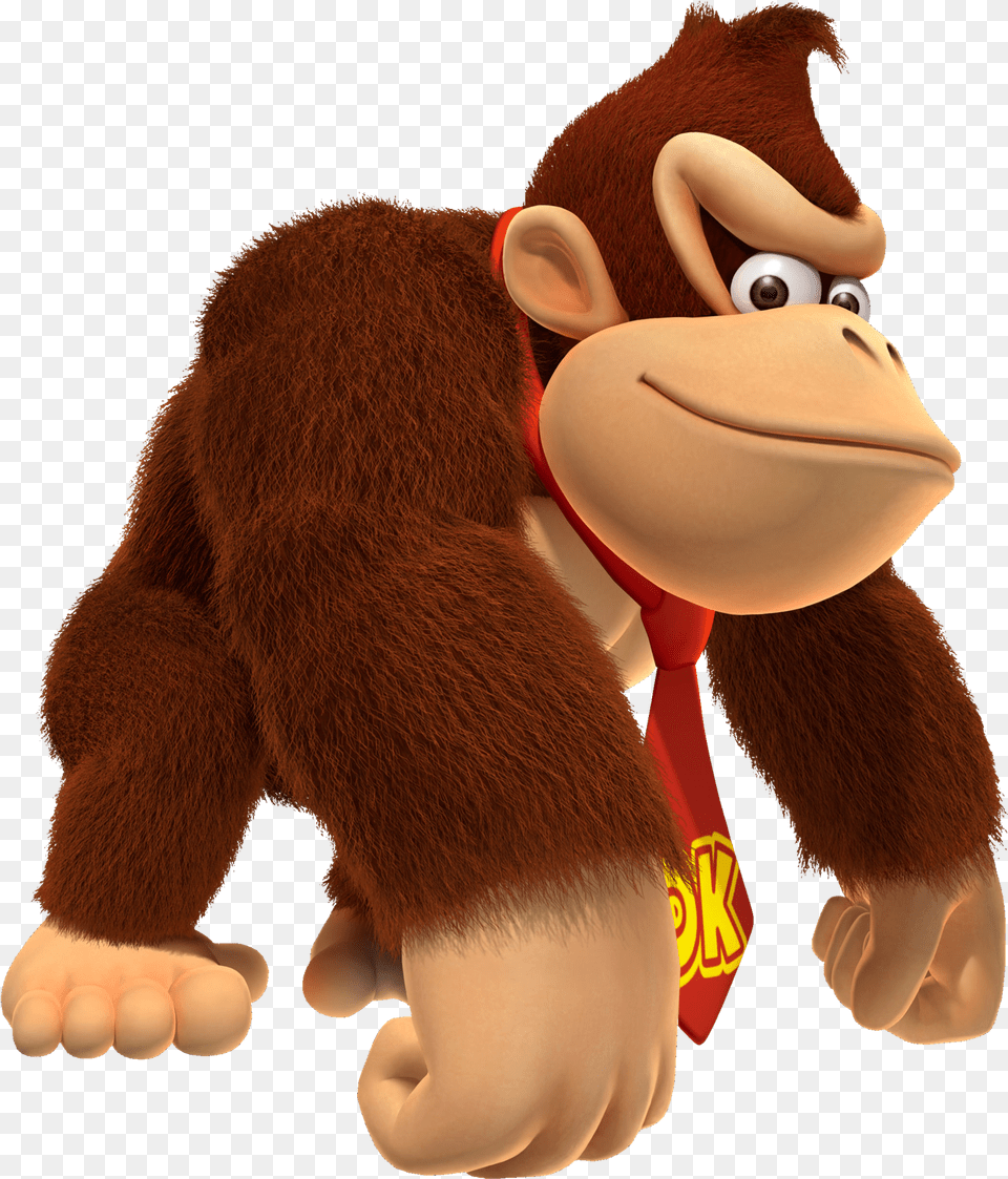 Donkey Kong Photo Donkey Kong, Plush, Toy, Baby, Person Png Image