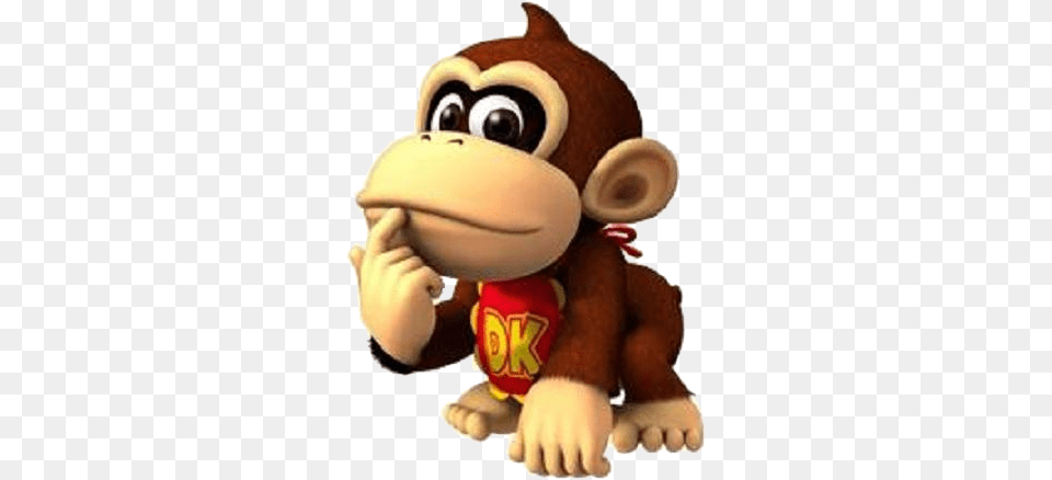 Donkey Kong Photos Mario Baby Funky Kong, Plush, Toy, Nature, Outdoors Png Image