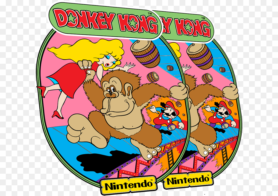 Donkey Kong Side Art, Book, Comics, Publication, Baby Free Transparent Png