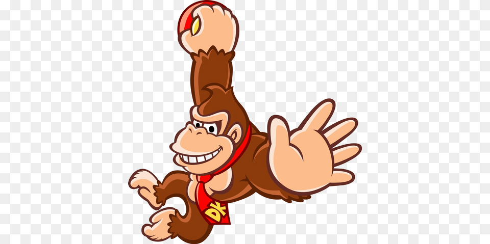 Donkey Kong Transparent Free Download, Cartoon, Baby, Person Png Image