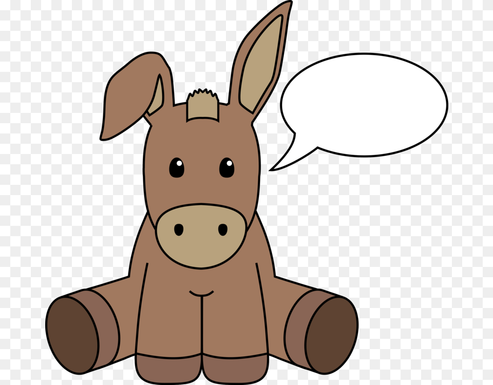 Donkey Logo Download Cartoon Silhouette, Baby, Person, Animal, Mammal Free Transparent Png