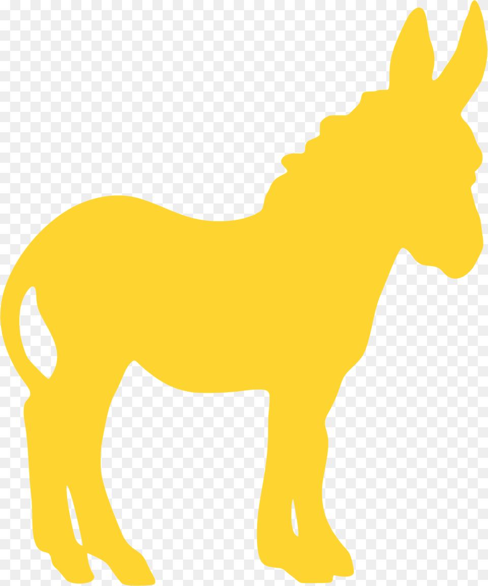 Donkey Silhouette, Animal, Mammal, Horse Png